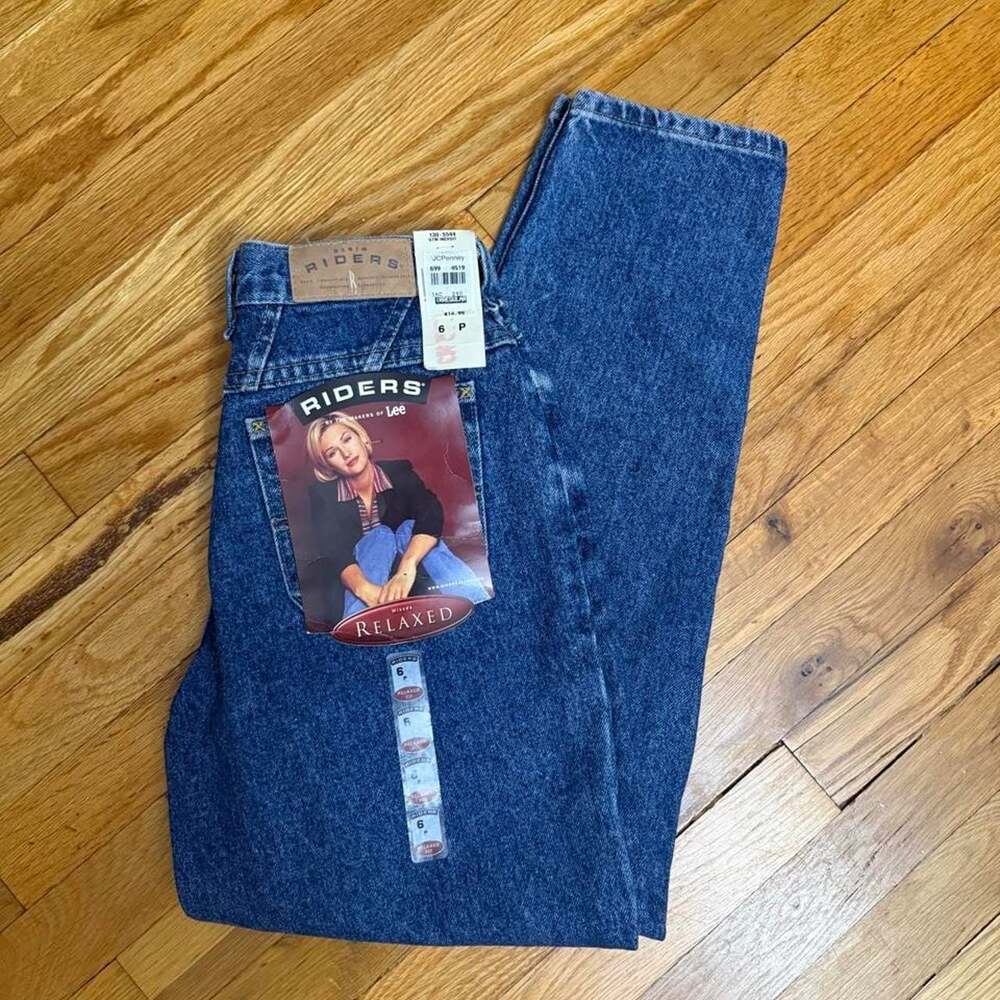 Vintage Riders by Lee Relaxed Fit Jeans Women's 6P Deadstock